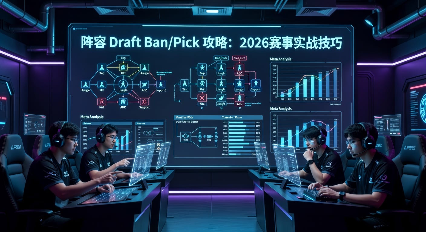 阵容 Draft Ban/Pick：赛前博弈与选人逻辑