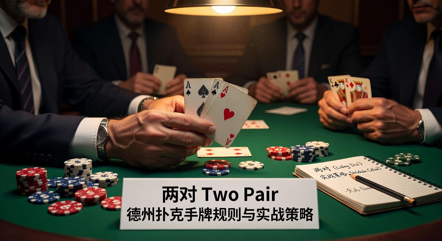 两对 two pair 牌型判断与实战思路