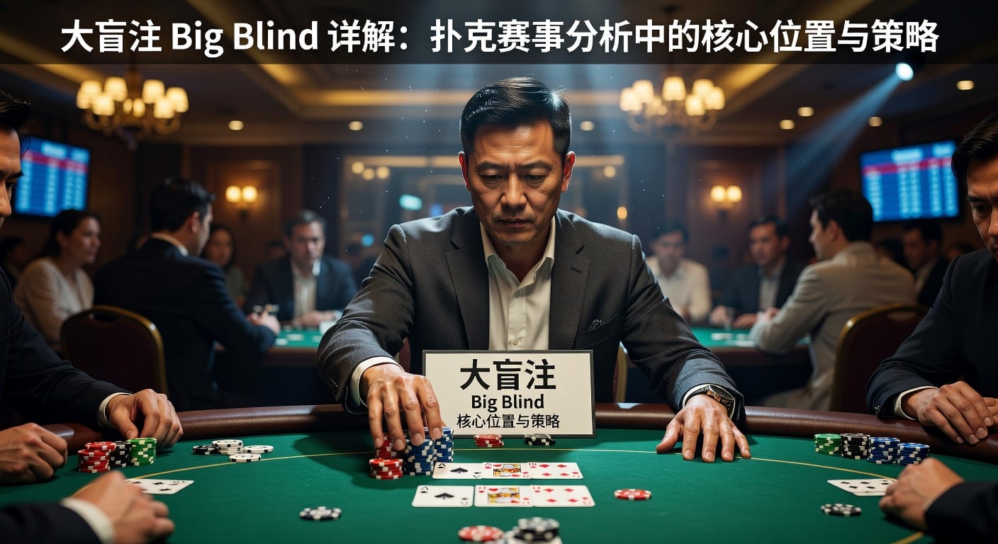 大盲注 big blind：实战理解与投注技巧