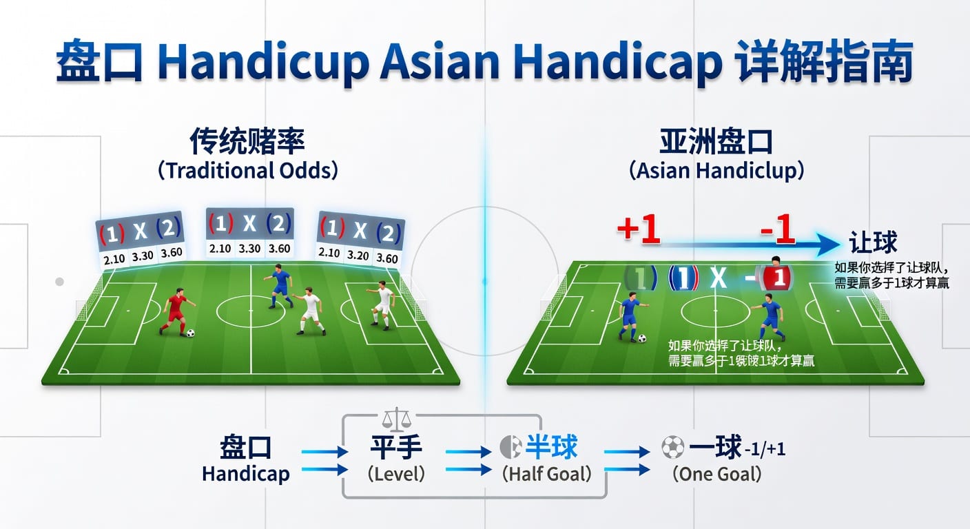 亚洲盘 Asian Handicap 入门与实战判断指南
