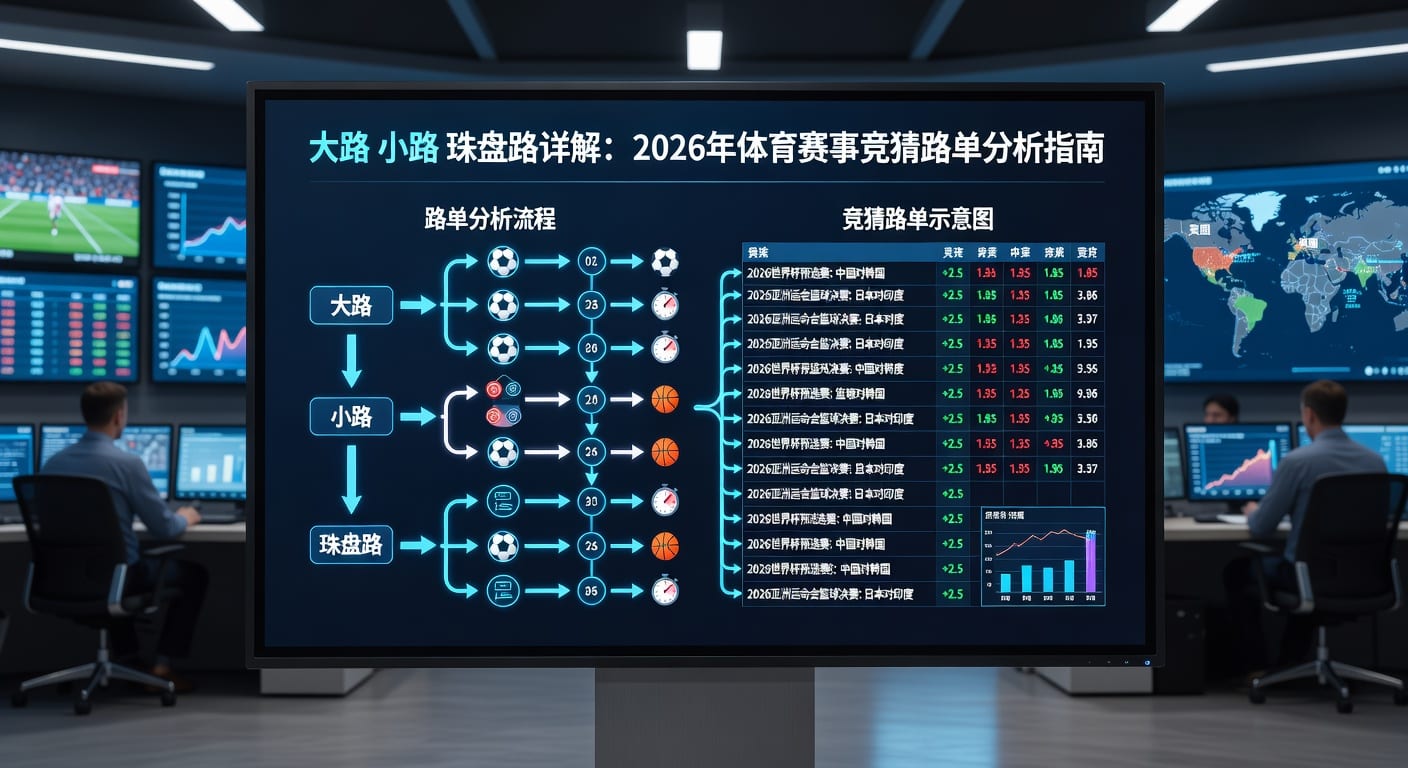 大路 小路 珠盘路投注技巧与判断思路